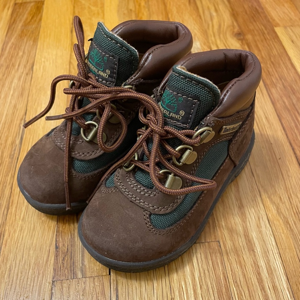 Timberland Field Brown Boots Toddler Size 7C
